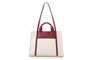Vince Camuto Bolso Tote Umbria - Crema, Rojo Claret